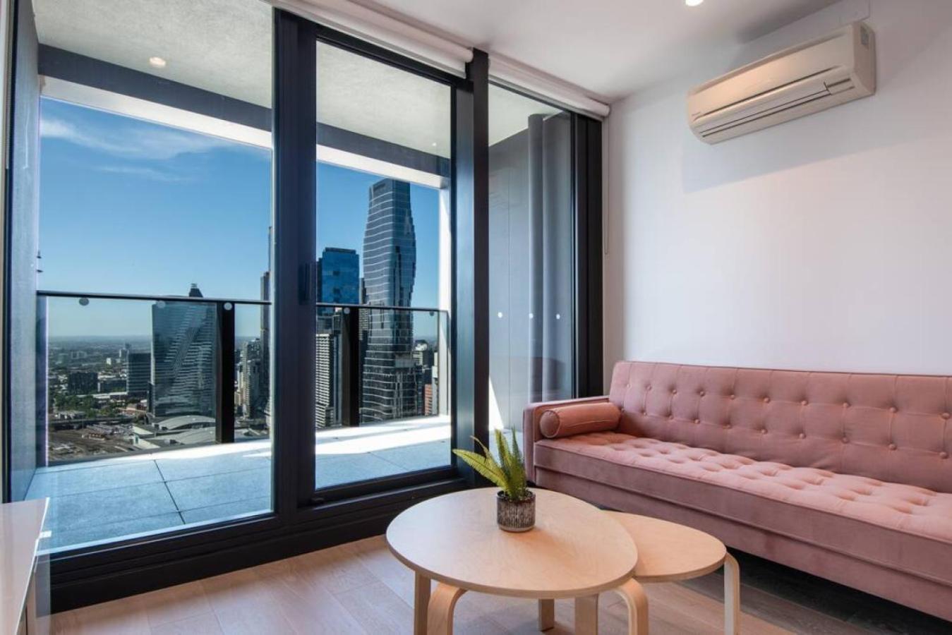 811D High Rise 2Br Apt With City View Free Parking Villa Melbourne Luaran gambar